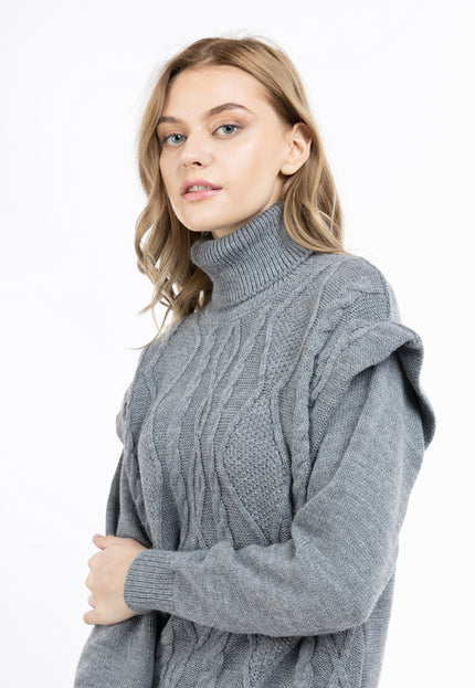 Dreimaster Vintage Damen Strickpullover