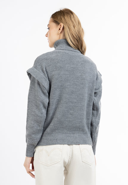 Dreimaster Vintage Damen Strickpullover