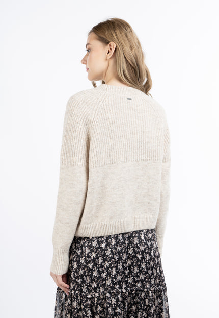 Dreimaster Vintage Damen Strickpullover