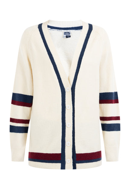 DreiMaster Maritim Women's Cardigan With Button