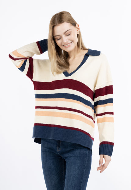 Dreimaster maritim Damen Strickpullover