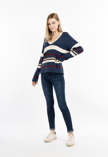 Dreimaster maritim Damen Strickpullover