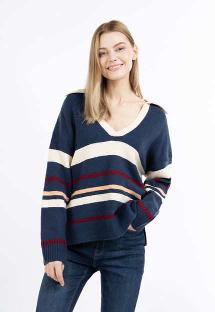 Dreimaster maritim Damen Strickpullover