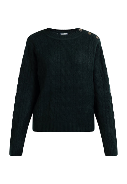 Dreimaster Vintage Damen Strickpullover