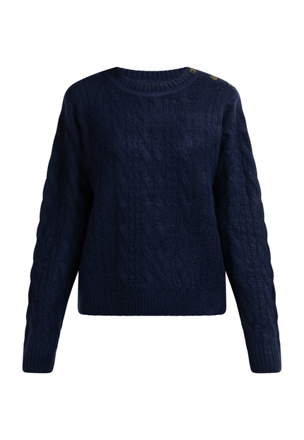 Dreimaster Vintage Damen Strickpullover