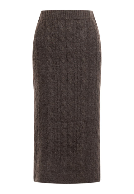 DreiMaster Vintage Women's Knit Midi Skirt