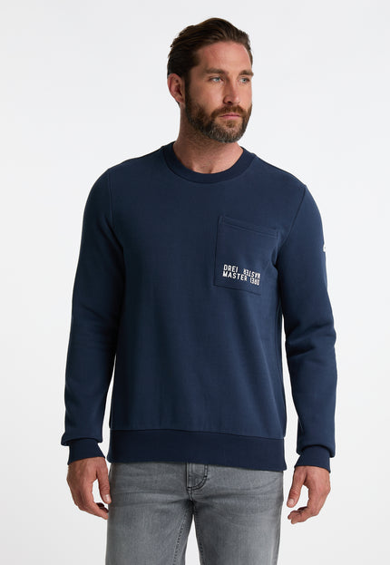 Dreimaster Maritim Herren Sweatshirt