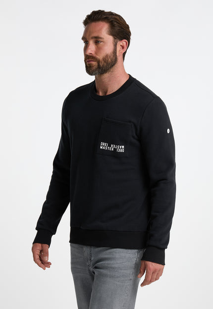 Dreimaster Maritim Herren Sweatshirt