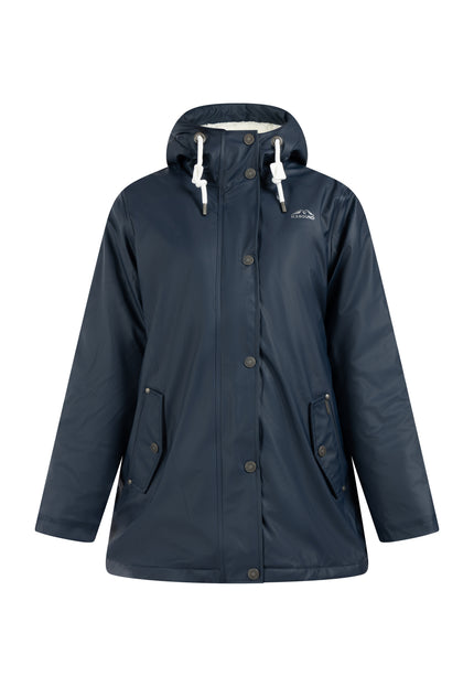 ICEBOUND Damen Regenjacke mit Teddyfutter