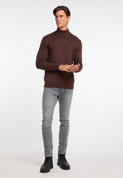 DreiMaster Klassik Men's Turtleneck Sweater