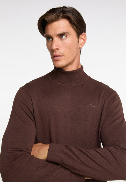 DreiMaster Klassik Men's Turtleneck Sweater