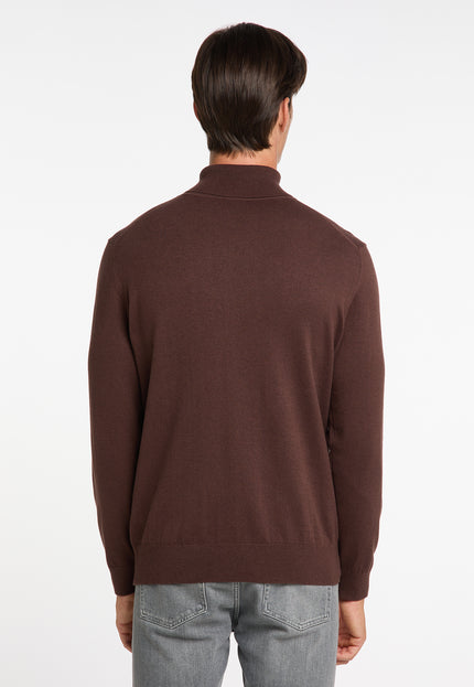 DreiMaster Klassik Men's Turtleneck Sweater