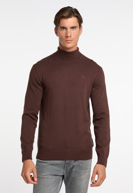 DreiMaster Klassik Men's Turtleneck Sweater