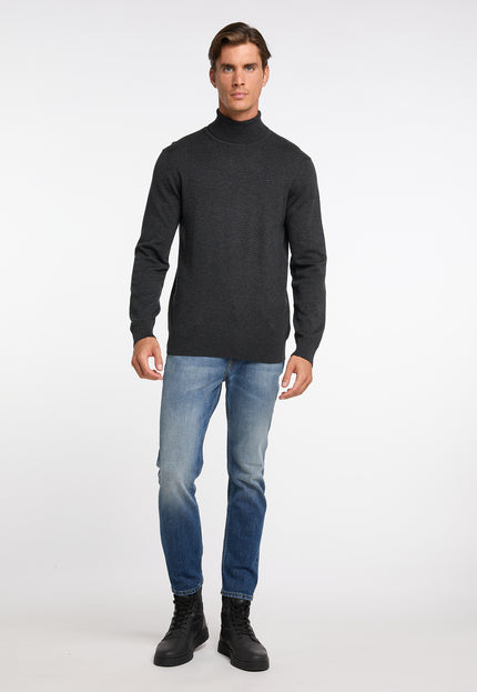 DreiMaster Klassik Men's Turtleneck Sweater