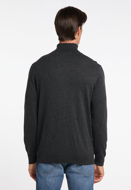 DreiMaster Klassik Men's Turtleneck Sweater