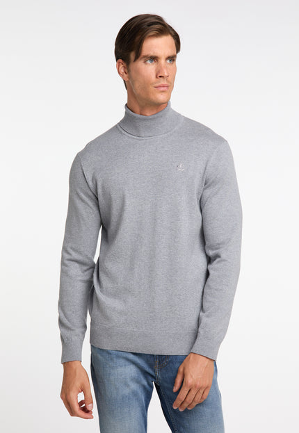 DreiMaster Klassik Men's Turtleneck Sweater