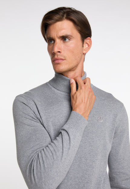 DreiMaster Klassik Men's Turtleneck Sweater