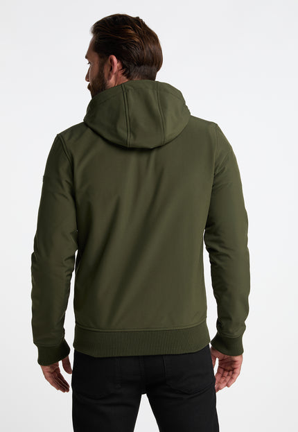 Męska bluza typu softshell Dreimaster morska