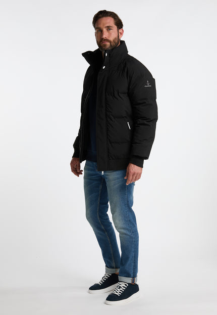 Dreimaster maritim Herren Winterjacke mit Wattierung