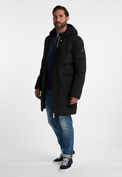 Dreimaster Maritim Herren Winterjacke mit Wattierung