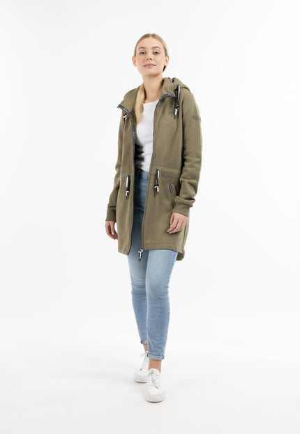 Schmuddelwedda Damen Lang Sweatjacke