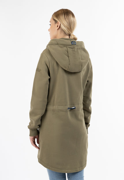 Schmuddelwedda Damen Lang Sweatjacke