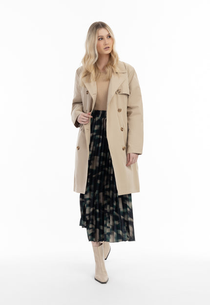 DreiMaster Klassik Women's Classic Trench Coat