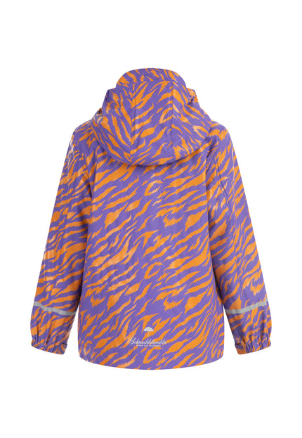 Schmuddelwedda Regenjacke mit Print für Mädchen