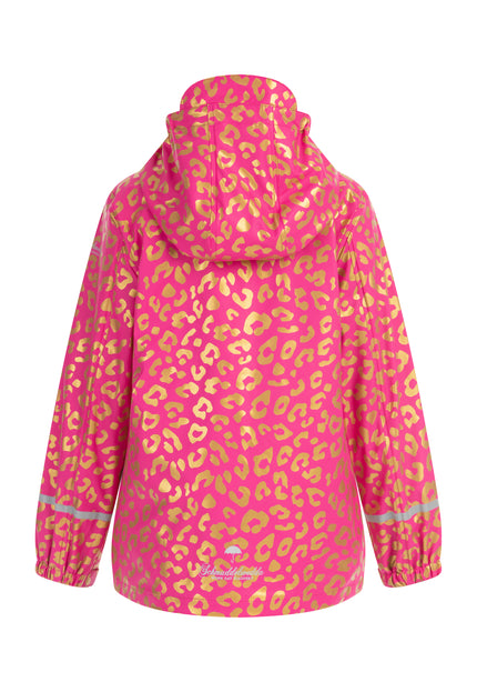 Schmuddelwedda Regenjacke mit Print für Mädchen