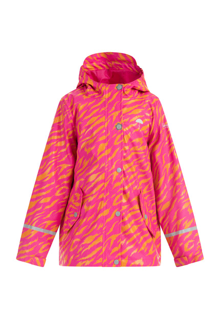 Schmuddelwedda Regenjacke mit Print für Mädchen