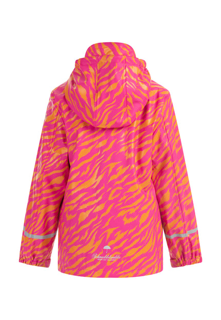 Schmuddelwedda Regenjacke mit Print für Mädchen