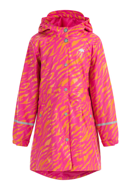 Schmuddelwedda Regenjacke mit Print für Mädchen