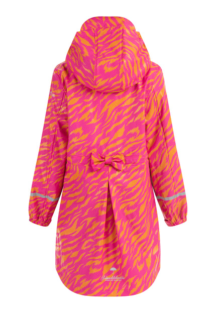 Schmuddelwedda Regenjacke mit Print für Mädchen