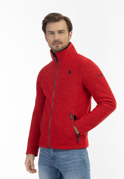 Schmuddelwedda Men's Knitted Fleece Jacket