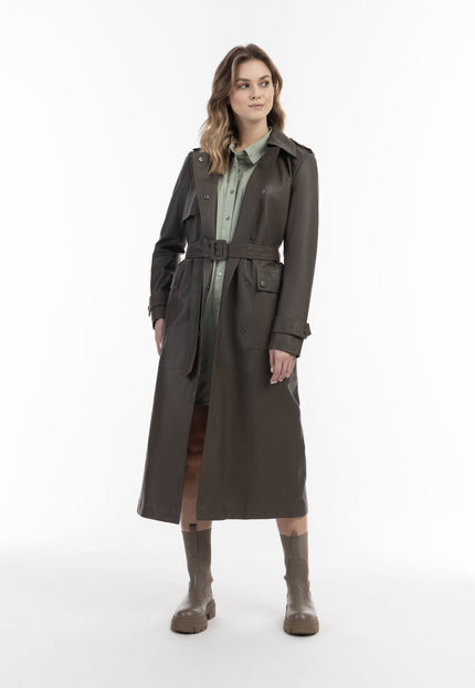 Dreimaster Vintage Women's Leather Coat