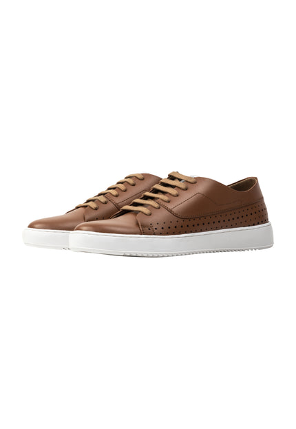 DreiMaster Maritim Men's Leather Sneakers