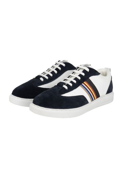 Dreimaster Maritim Men's Leather Sneakers