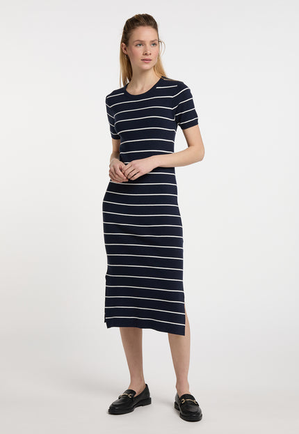 Dreimaster Maritim Damen Strickkleid