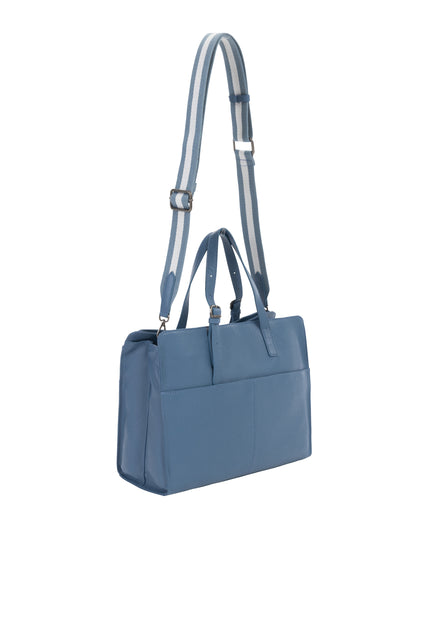 Dreimaster Maritim Women's Leather Shopper Bag