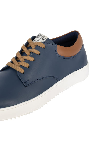 Dreimaster Maritim Men's Leather Sneakers