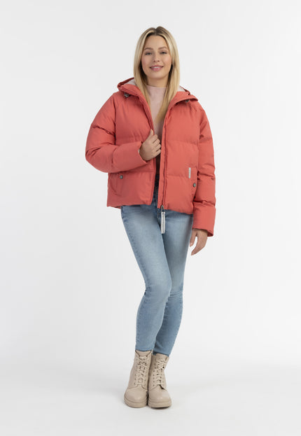 Schmuddelwedda Damen wattierte Winterjacke