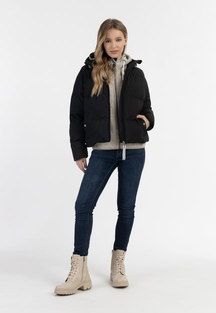 Schmuddelwedda Damen wattierte Winterjacke