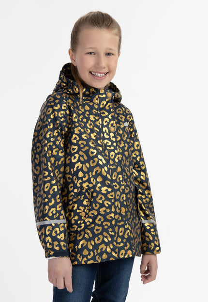 Schmuddelwedda Regenjacke mit Print für Mädchen