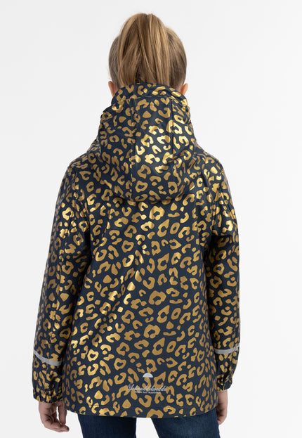 Schmuddelwedda Regenjacke mit Print für Mädchen