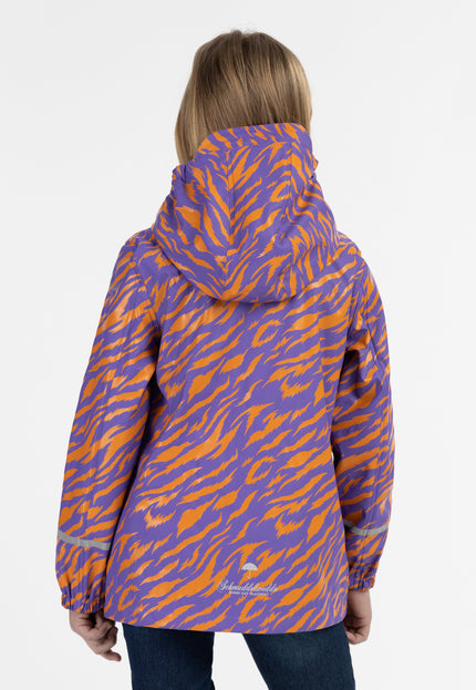 Schmuddelwedda Regenjacke mit Print für Mädchen