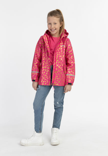 Schmuddelwedda Regenjacke mit Print für Mädchen