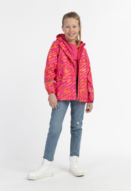 Schmuddelwedda Regenjacke mit Print für Mädchen