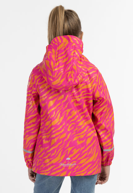 Schmuddelwedda Regenjacke mit Print für Mädchen