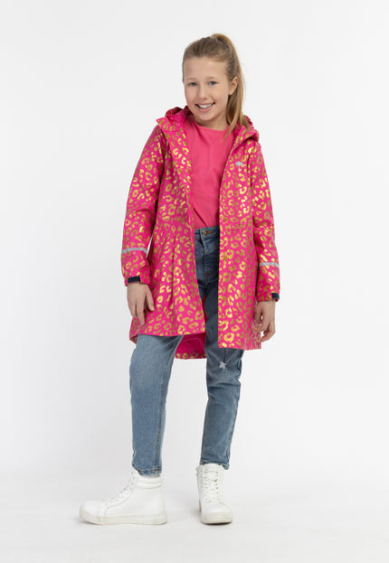 Schmuddelwedda Regenjacke mit Print für Mädchen