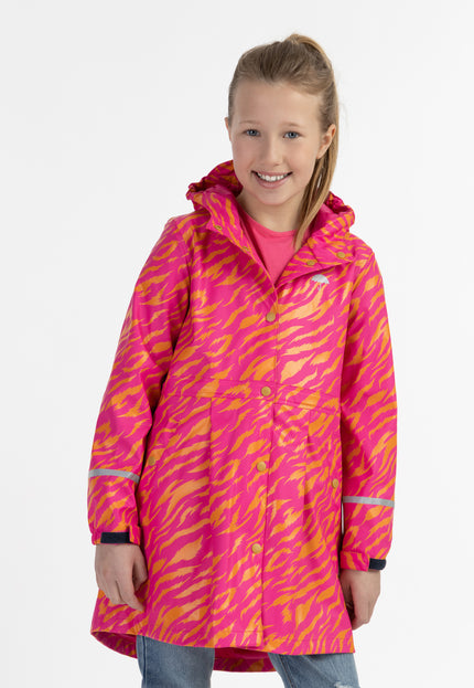 Schmuddelwedda Regenjacke mit Print für Mädchen